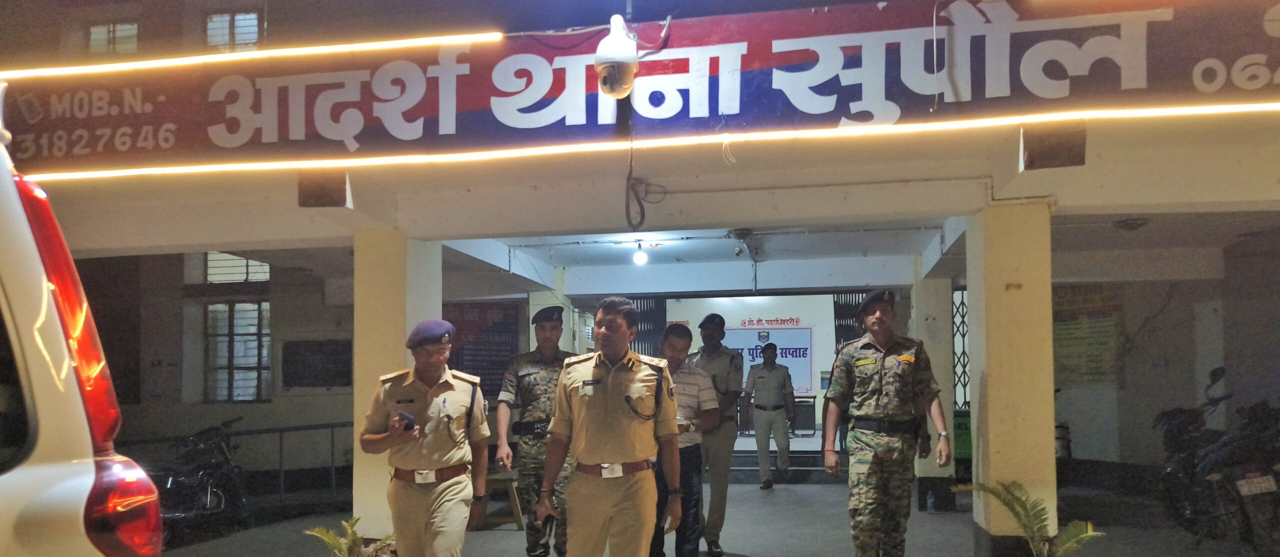 कोशी डीआईजी का सुपौल सदर थाना में औचक निरीक्षण, SHO समेत पुलिस पदाधिकारियों से मांगा स्पष्टीकरण