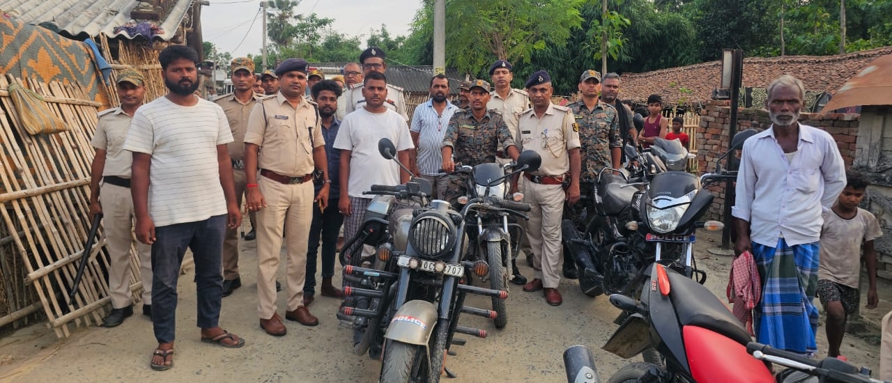 नशा मुक्त कोशी” अभियान को बड़ी सफलता, एक सप्ताह में 1585 लीटर शराब व 837 किलो गांजा बरामद<br>