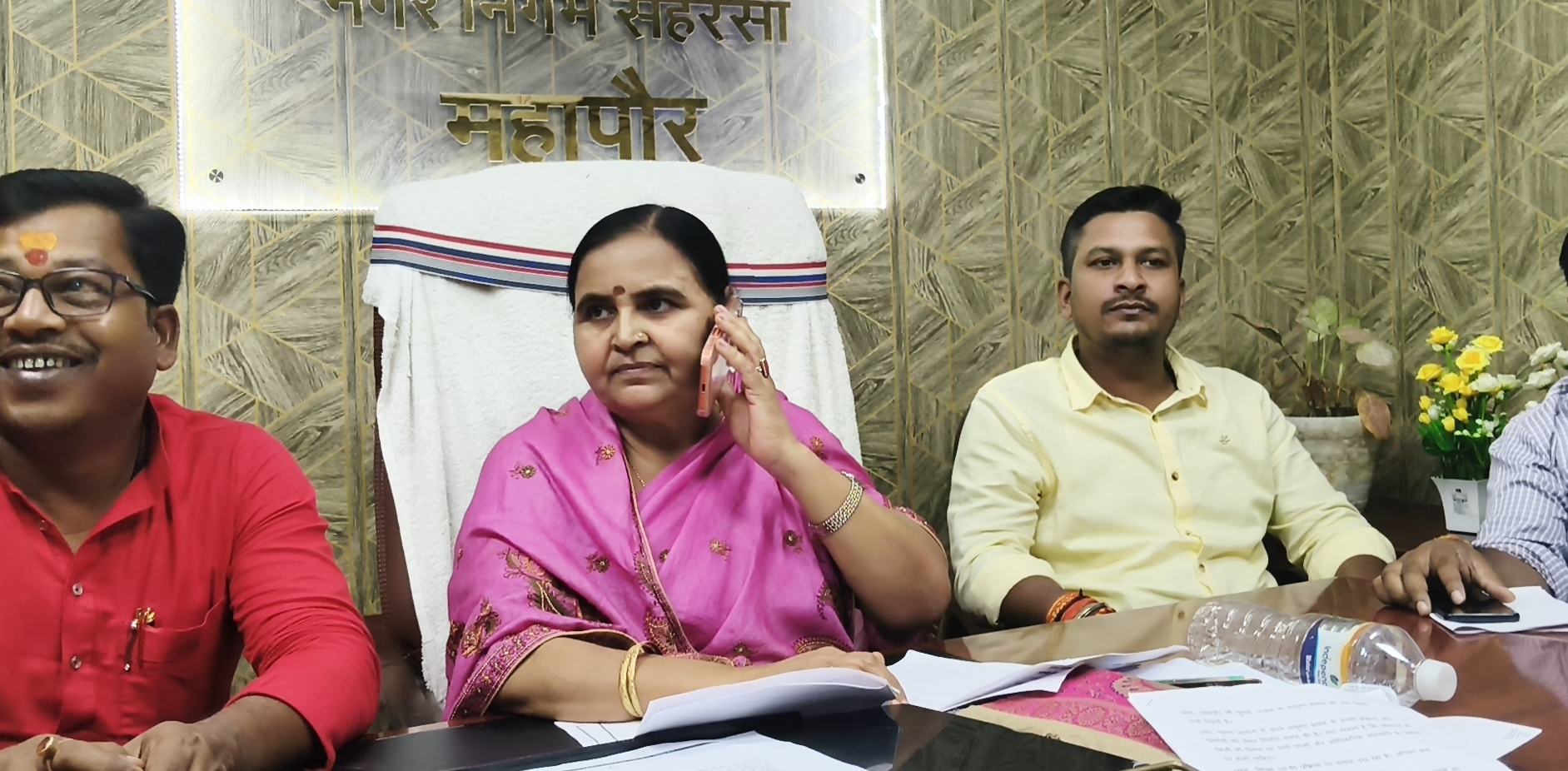 सहरसा में मेयर बैन प्रिया ने की प्रेस कॉन्फ्रेंस, चुनाव आयोग पर विपक्ष के आरोपों को बताया तथ्यहीन और भ्रामक